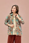 Multicolored Floral Cotton Shirt