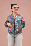 Pastel Grey Paisley Cotton Shirt